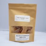 Bacon & Parmesan dog biscuits