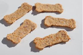 Bacon & Parmesan dog biscuits